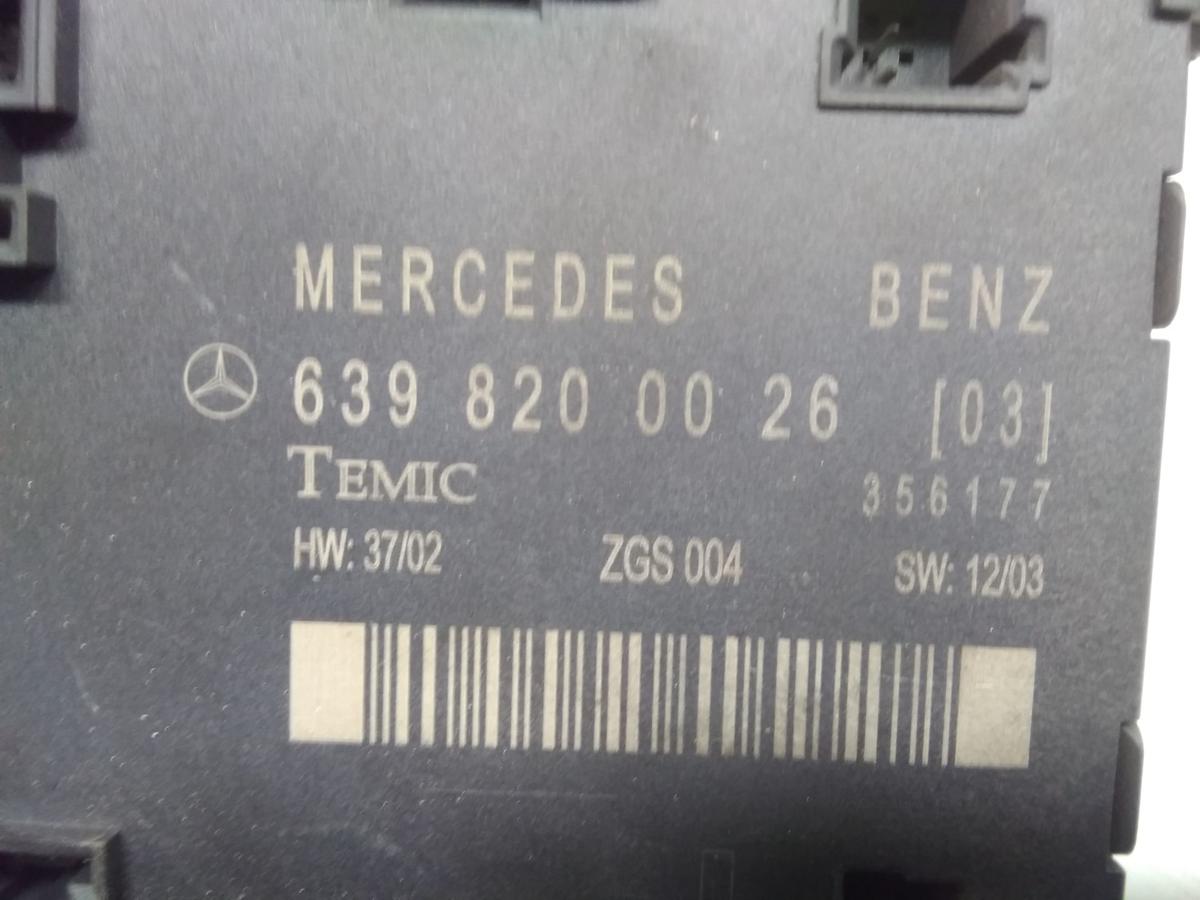 Mercedes Benz Vito 639 original T&uuml;rsteuerger&auml;t vorn links 6398200026 Bj.2004