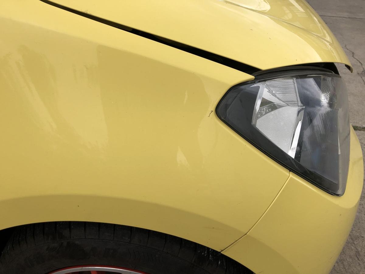 Seat Mii Typ AA Kotfl&uuml;gel vorn rechts Beifahrerseite LB1B Sunflower Yellow