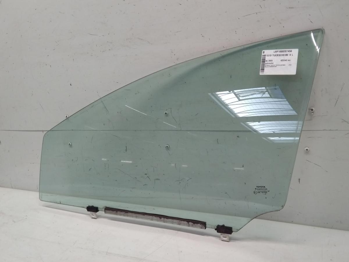 Toyota Avensis T27 T&uuml;rscheibe vorn links gr&uuml;ncolor Bj.2009