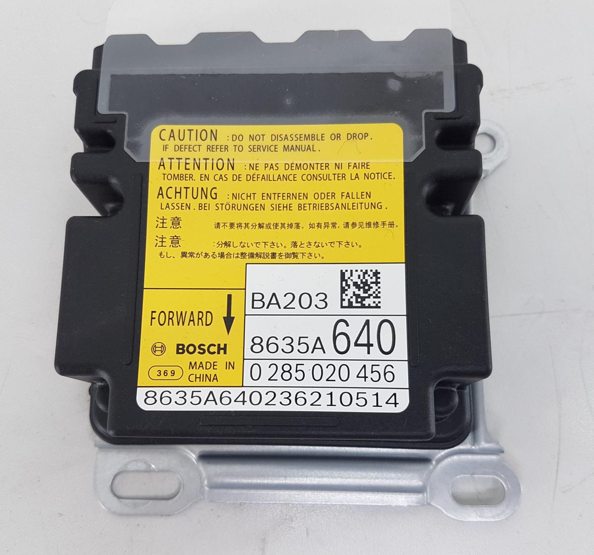 Mitsubishi Eclipse Cross Steuerger&auml;t Airbag R&uuml;ckhaltesystem Bj2023 8635A640