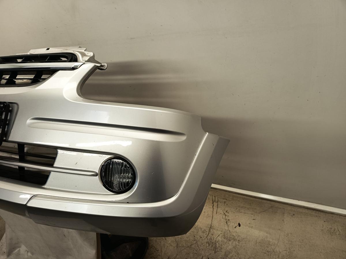 Opel Agila A ab 2003 original Stoßfänger vorn mit NSW Z157 Starsilber