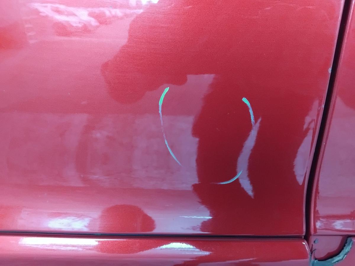 Ford S-Max 1 WA6 T&uuml;r vorn links Fahrert&uuml;r tangorotmetallic BJ2008