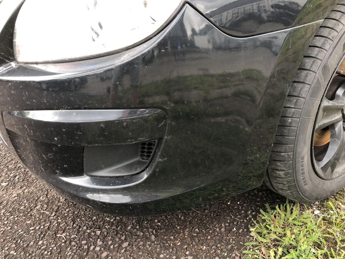 Hyundai i30 FD Stoßfänger vorn Frontstossstange Frontschürze 9F Stone Black Perl