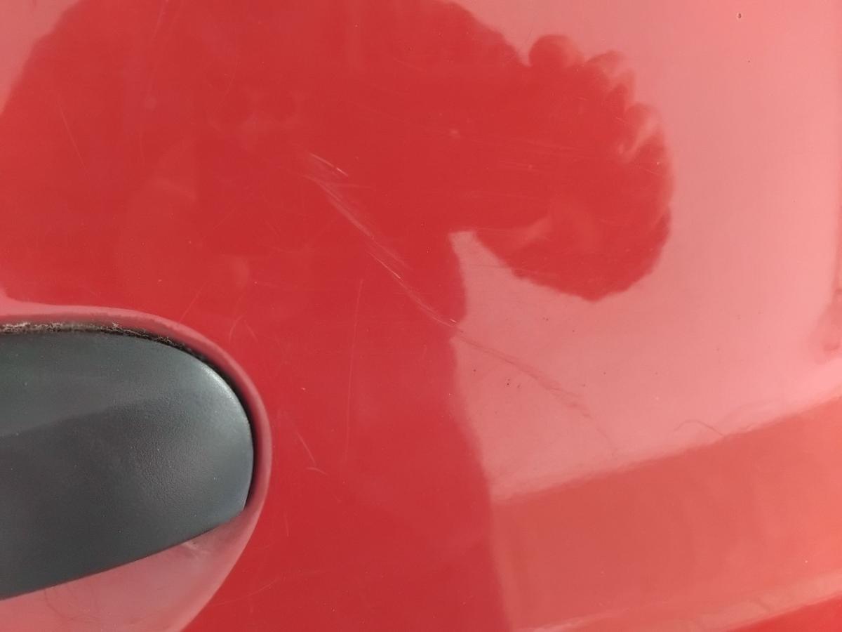 Mitsubishi Colt Z30 Facelift Heckklappe 3-türig P04 Amazonrot inkl. Scheibe BJ2009