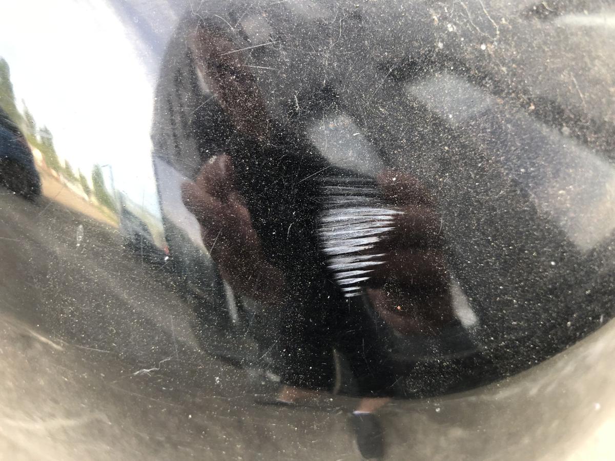 Mazda Tribute EP ab 2004 Stoßfänger hinten Heckschürz AHK Ausschnitt schwarz