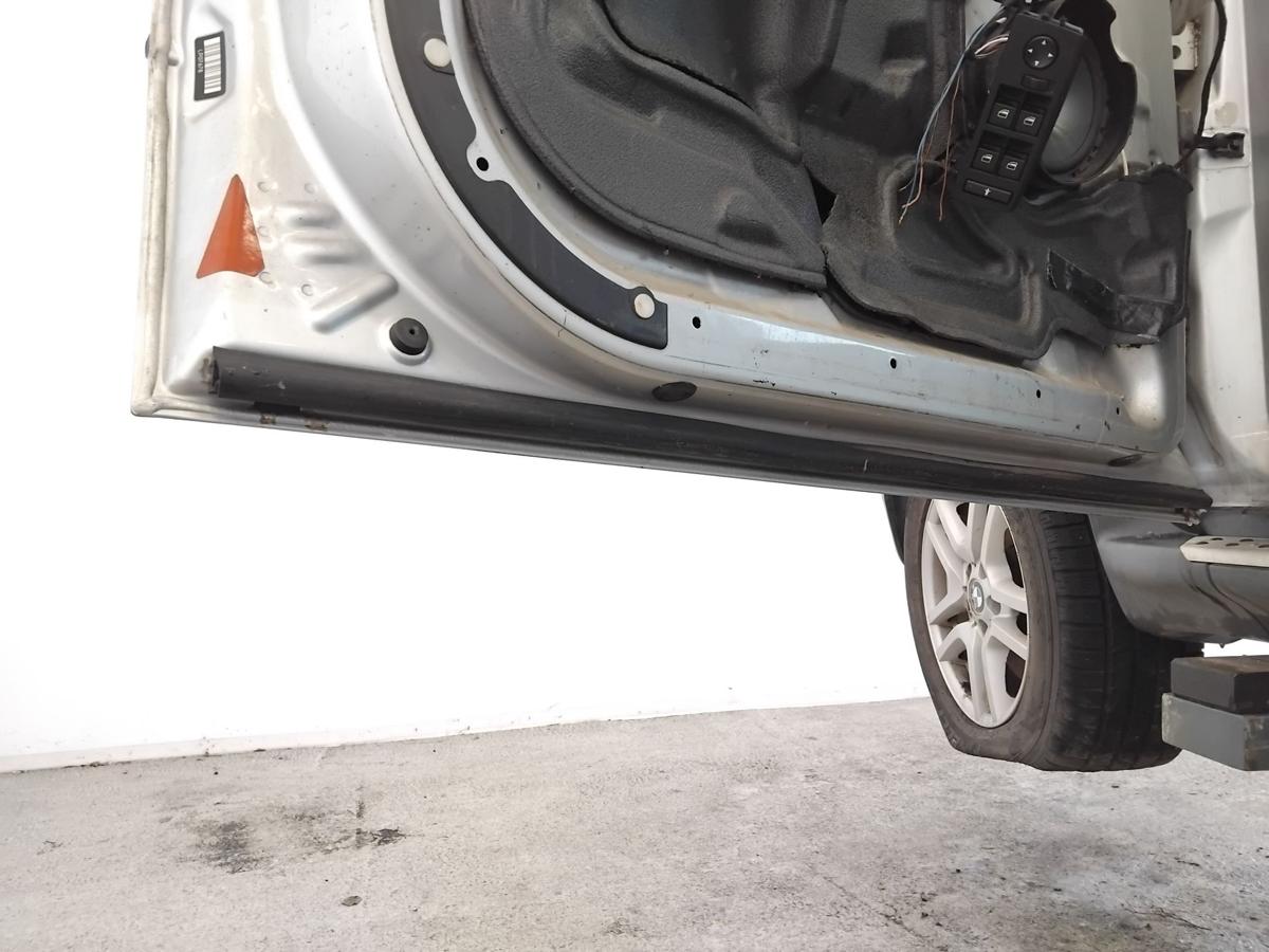 BMW X5 E53 T&uuml;r vorn links Fahrert&uuml;r titansilbermetallic 354/7 BJ2000