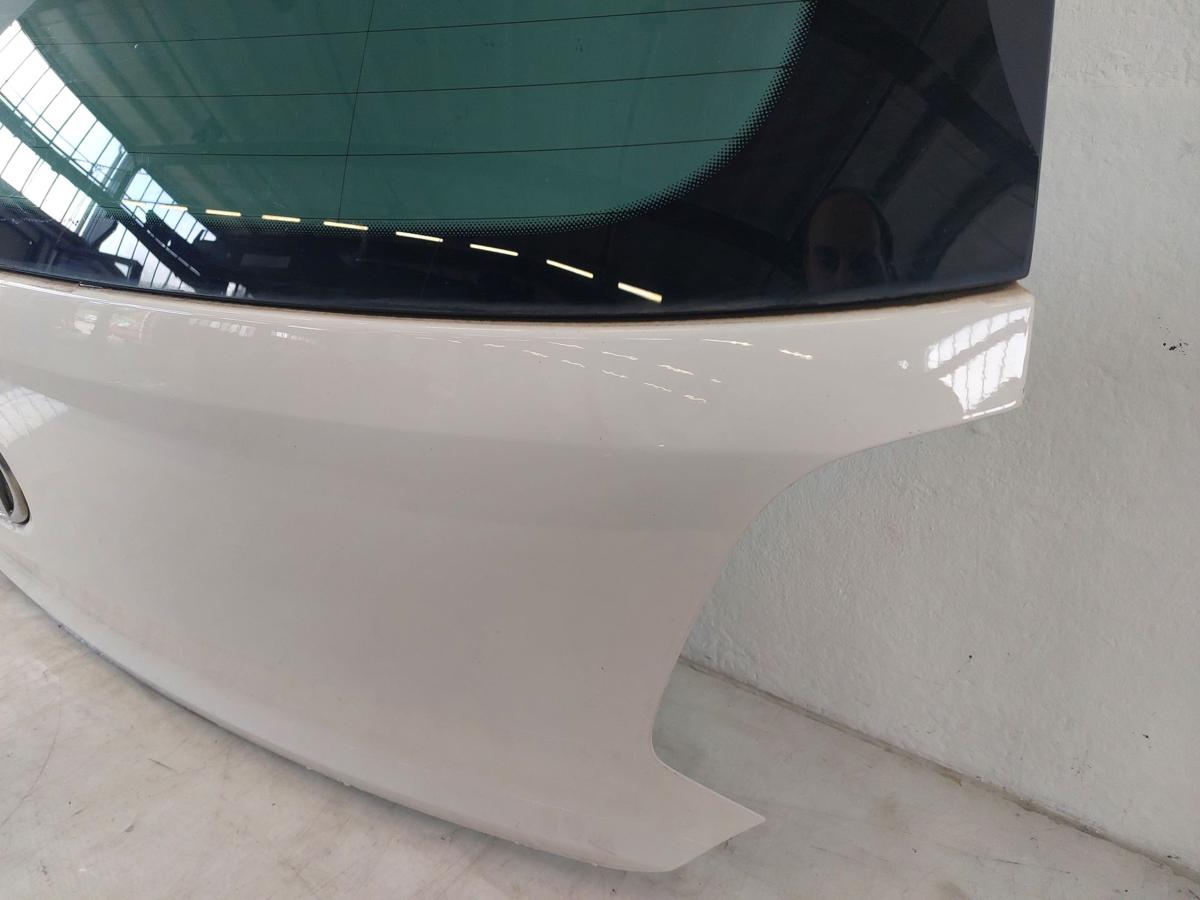 VW Polo 6R Style Heckklappe Kofferraumklappe Heckdeckel mit Schiebe LB9A weiss