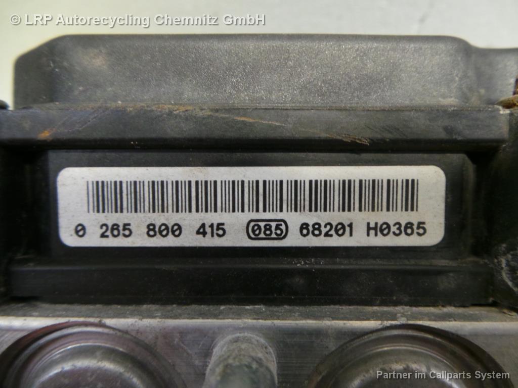 Citroen Berlingo (G) BJ 2006 ABS Block Hydroaggregat 0265800415
