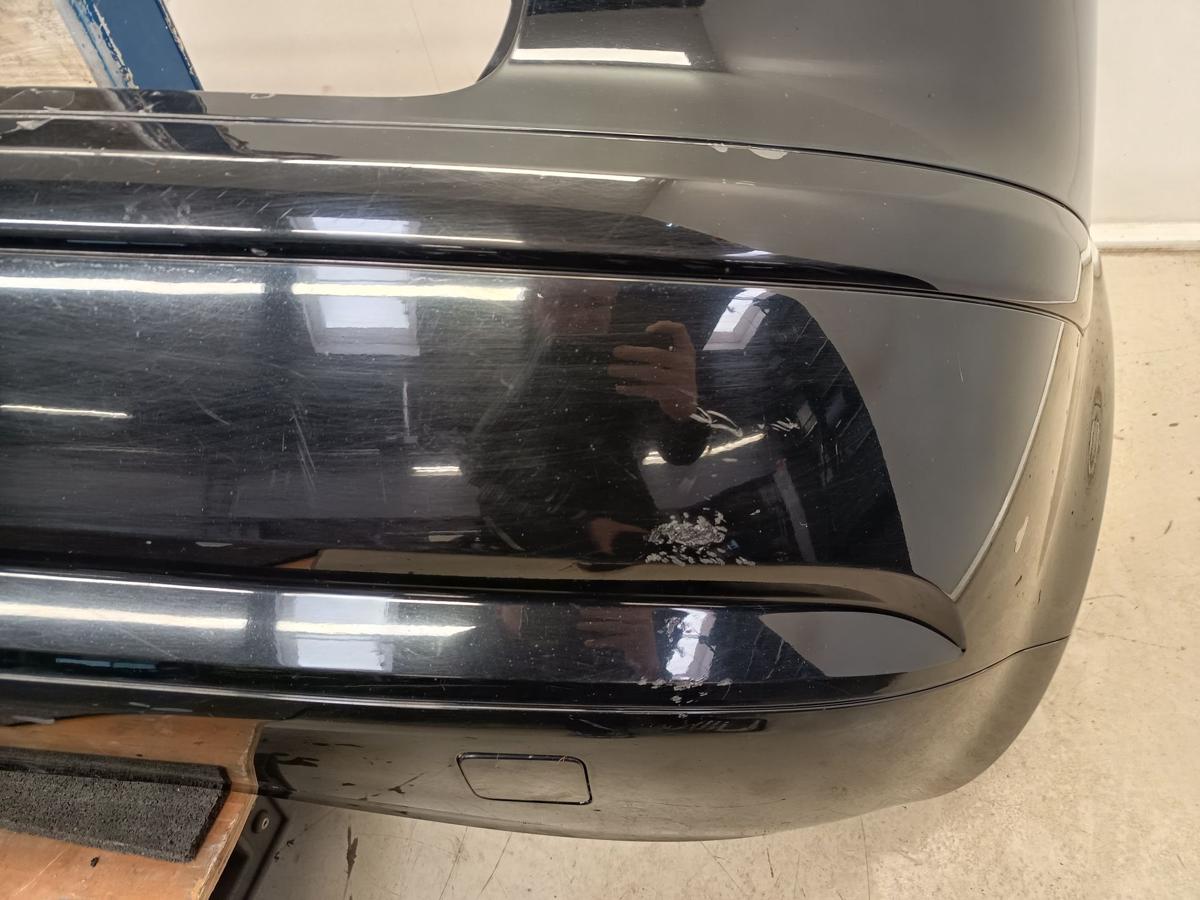 Audi A3 8P original Sto&szlig;stange hinten LY98 Brillantschwarz 3 T&uuml;rer Bj 2004