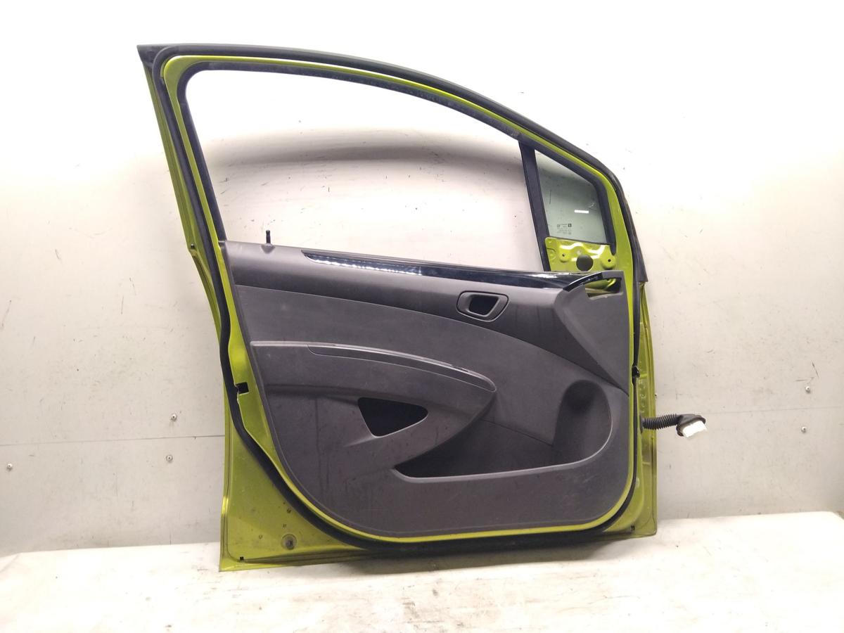 Chevrolet Spark M300 original T&uuml;r vorn links Fahrert&uuml;r GJT Gr&uuml;nmetallic BJ2012