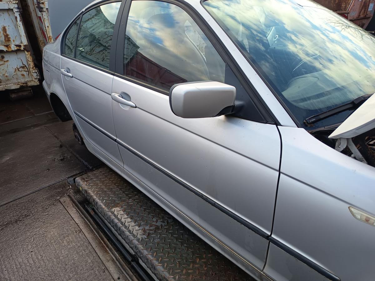 BMW E46 original T&uuml;r vorn rechts Beifahrer 354/7 Titansilber Bj 2003