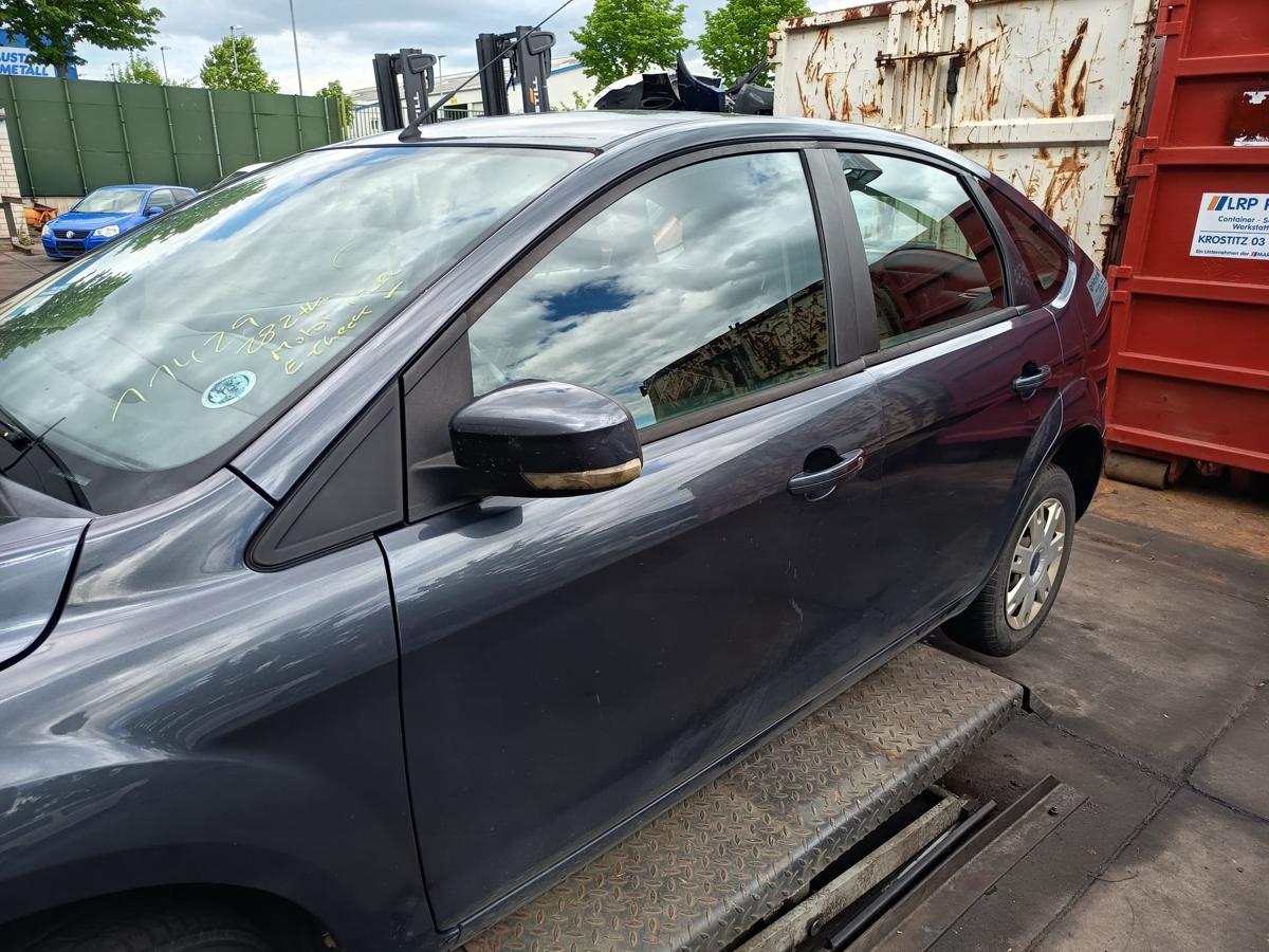 Ford Focus DA3 original T&uuml;r vorn links Fahrer Rohbau Indianapolisblau Bj 2009