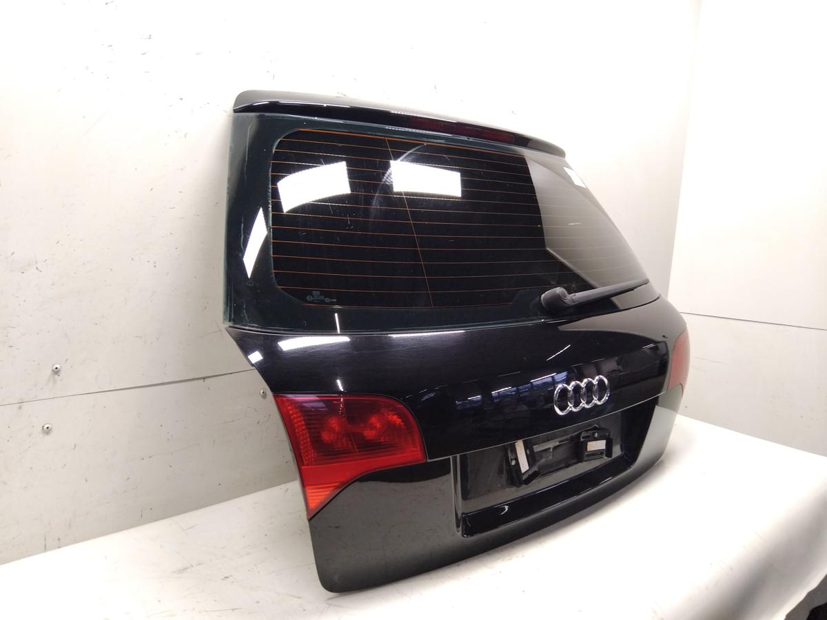 Audi A4 8E B7 Avant Heckklappe brillantschwarz uni LY9B mit Heckscheibe Bj.2006