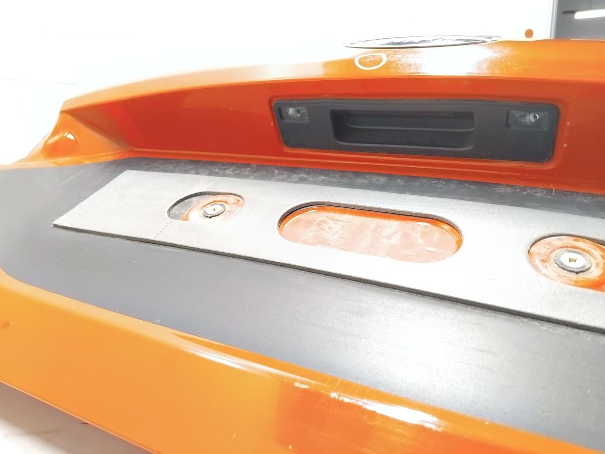 Ford Fiesta HJ HF Heckklappe racerot mit Heckscheibe dunkel Bj.2019