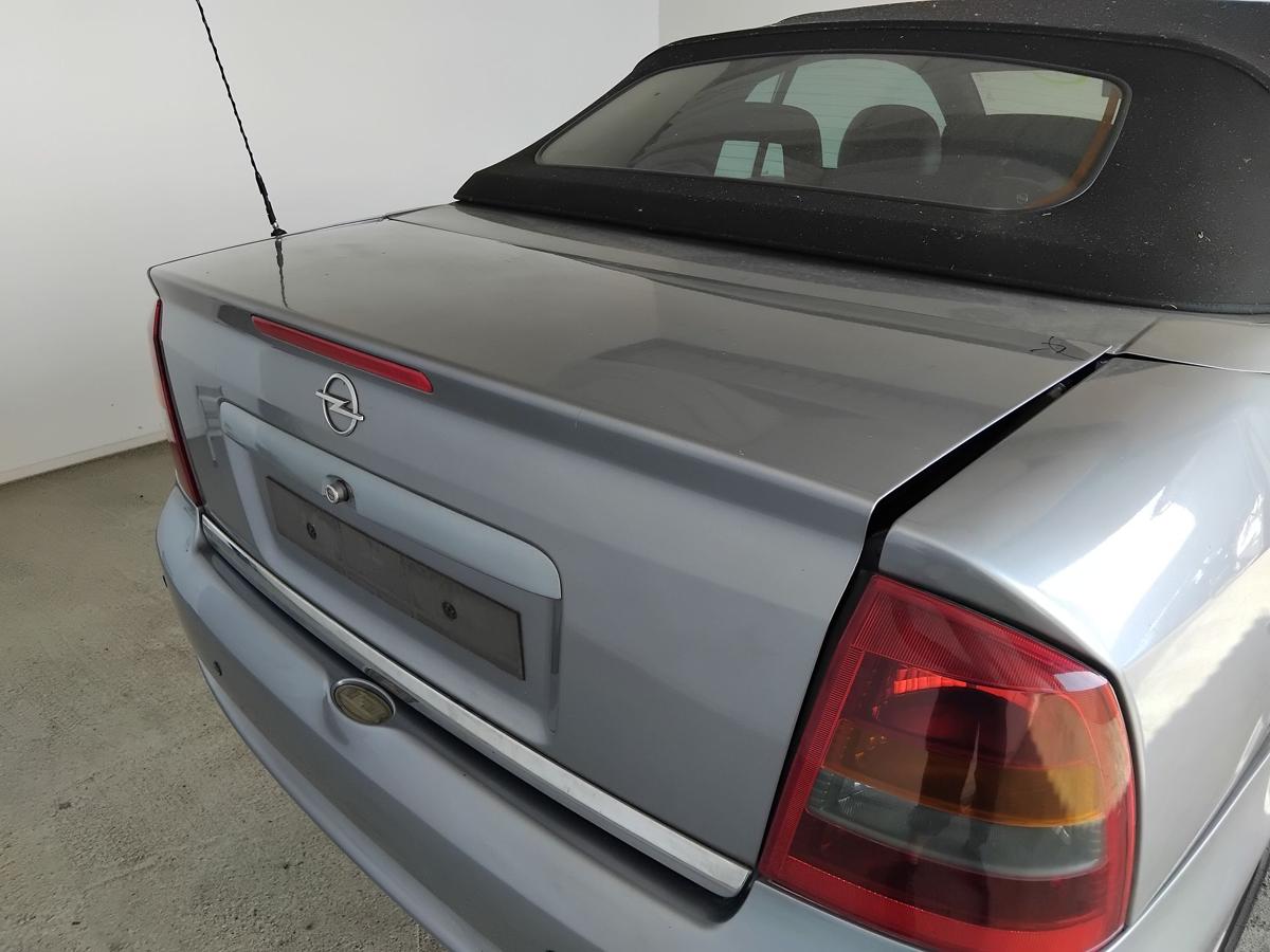 Opel Astra G Cabrio Heckklappe Z163 Lichtsilbermetallic 4AU BJ2004 Mängel