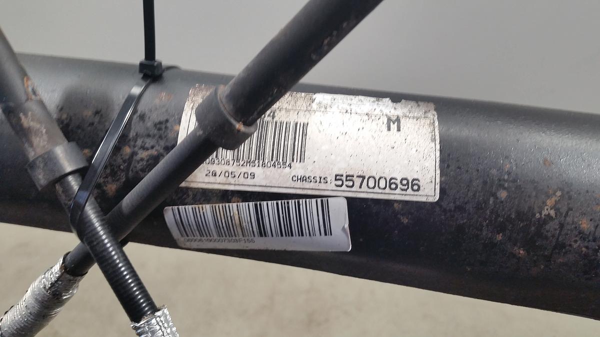 Fiat Grande Punto 199 org Hinterachse Trommel ABS Benzin 1,4l 57kw