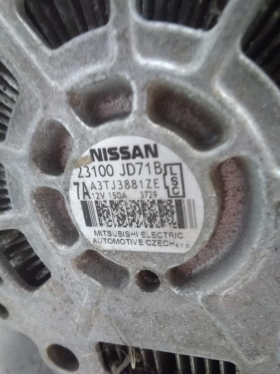 Nissan Qashqai J10 original Lichtmaschine Generator 1.6DCi 96kw Bj.2013