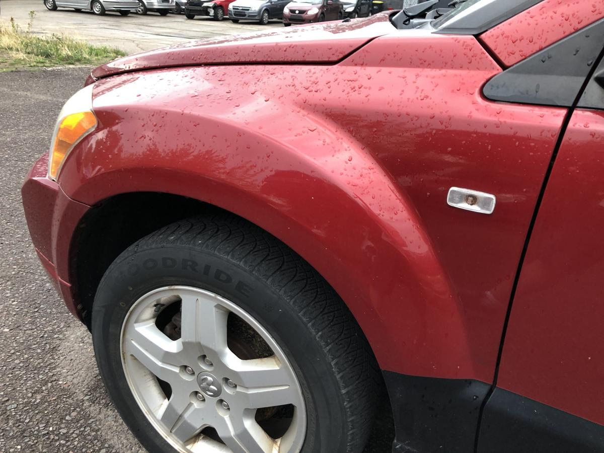 Dodge Caliber PK Kotfl&uuml;gel links Mopar Fahrerseite Seitenwand weinrot