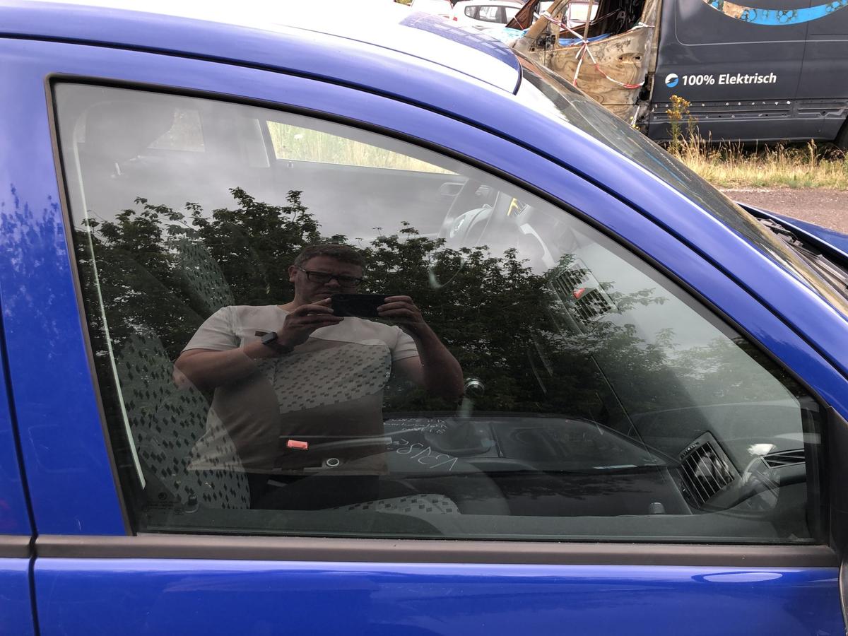 Skoda Fabia 6Y T&uuml;rscheibe vorn rechts Beifahrert&uuml;r Scheibe Colorglas