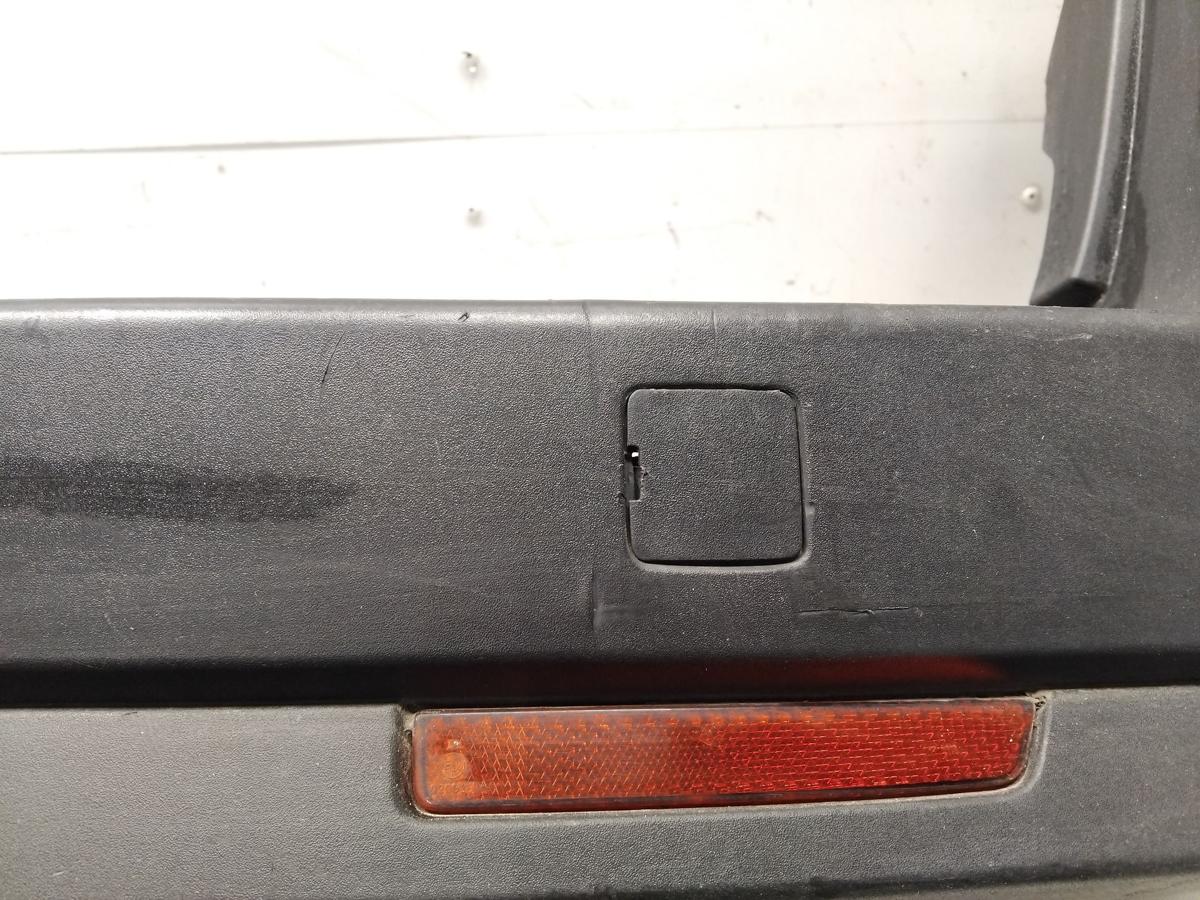 Opel Combo D Sto&szlig;stange Sto&szlig;f&auml;nger hinten schwarz unlackiert Bj.2014