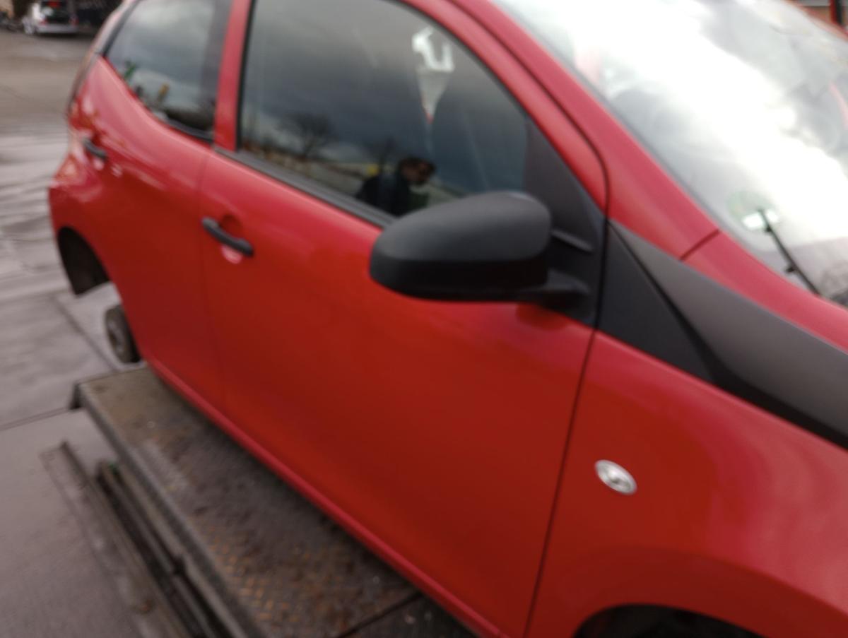 Toyota Aygo II original Tür vorn rechts Beifahrer (Roh) 3P0 Vulkanrot Bj 2018