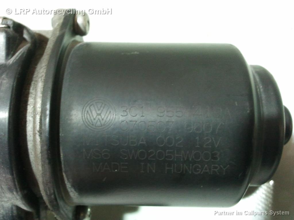 VW Passat 3C original Wischermotor vorn 3C1955419A BJ2007