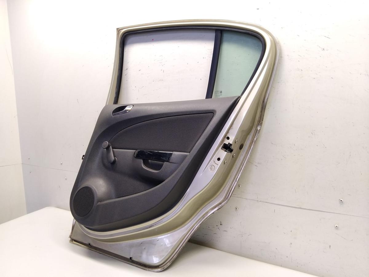 Opel Corsa D Tür hinten rechts champagnersilber Z40M Bj.2006