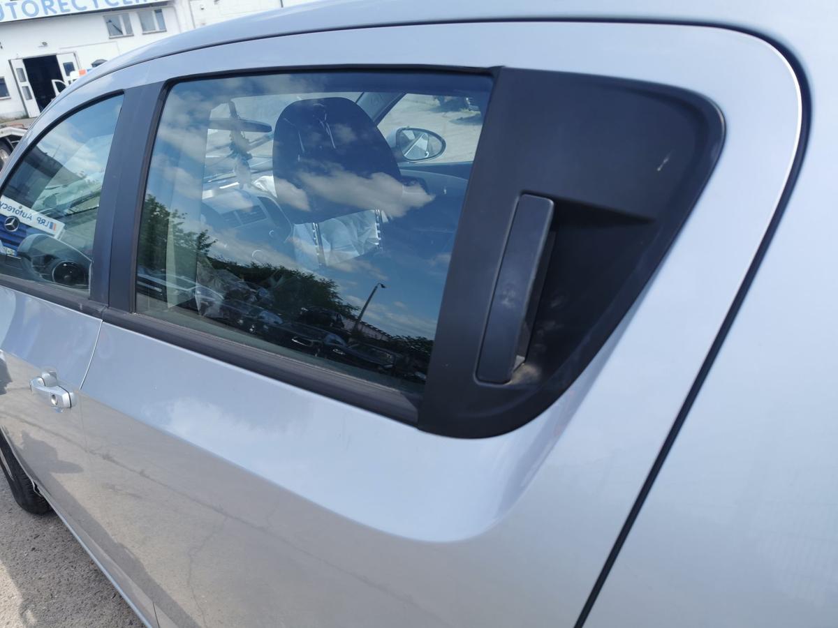 Chevrolet Aveo T300 Tür Autotür Fondtür Rohbautür hinten links silber met 5trg