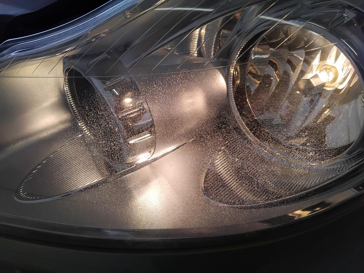 Opel Corsa D original Scheinwerfer links chrom Halogen mit LWR BJ2006