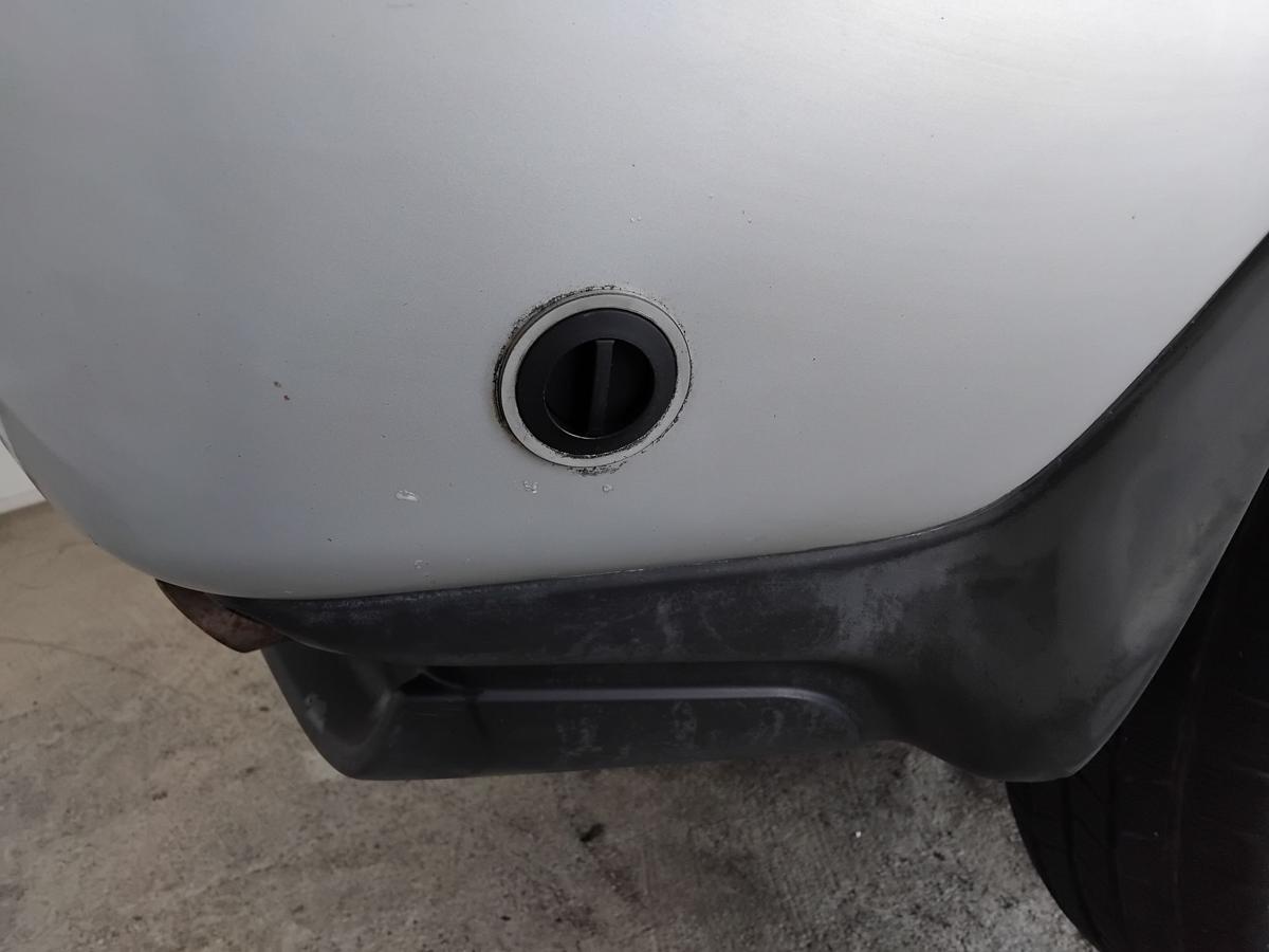 BMW X5 E53 orig Sto&szlig;f&auml;nger Sto&szlig;stange hinten f&uuml;r Gasauto BJ2000 PDC titansilber