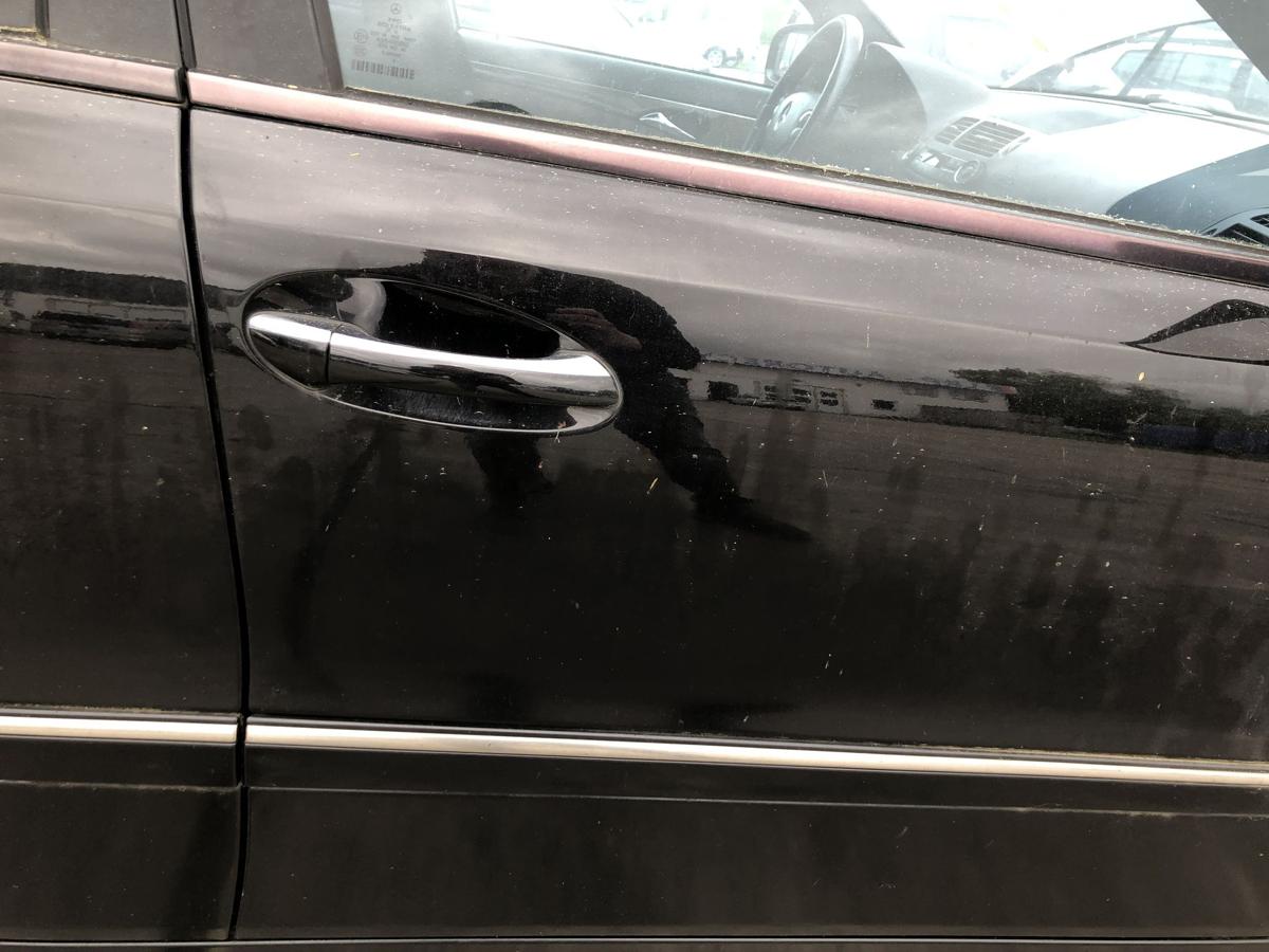 Mercedes E Klasse W211 S211 auch Mopf T&uuml;r vorn rechts Beifahrer Roh 170 schwarz