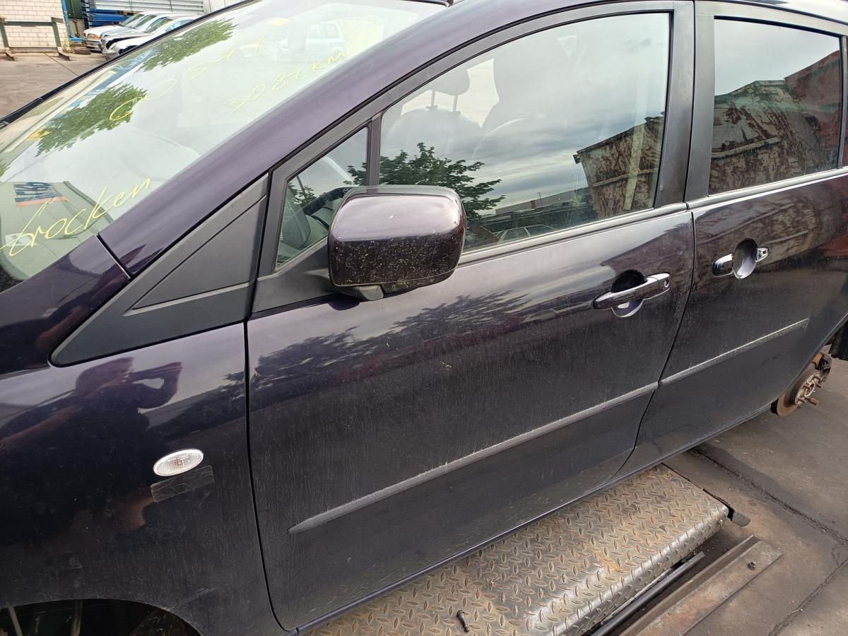 Mazda 5 CR1 original T&uuml;r Roht&uuml;r vorne links violett Baujahr 2009