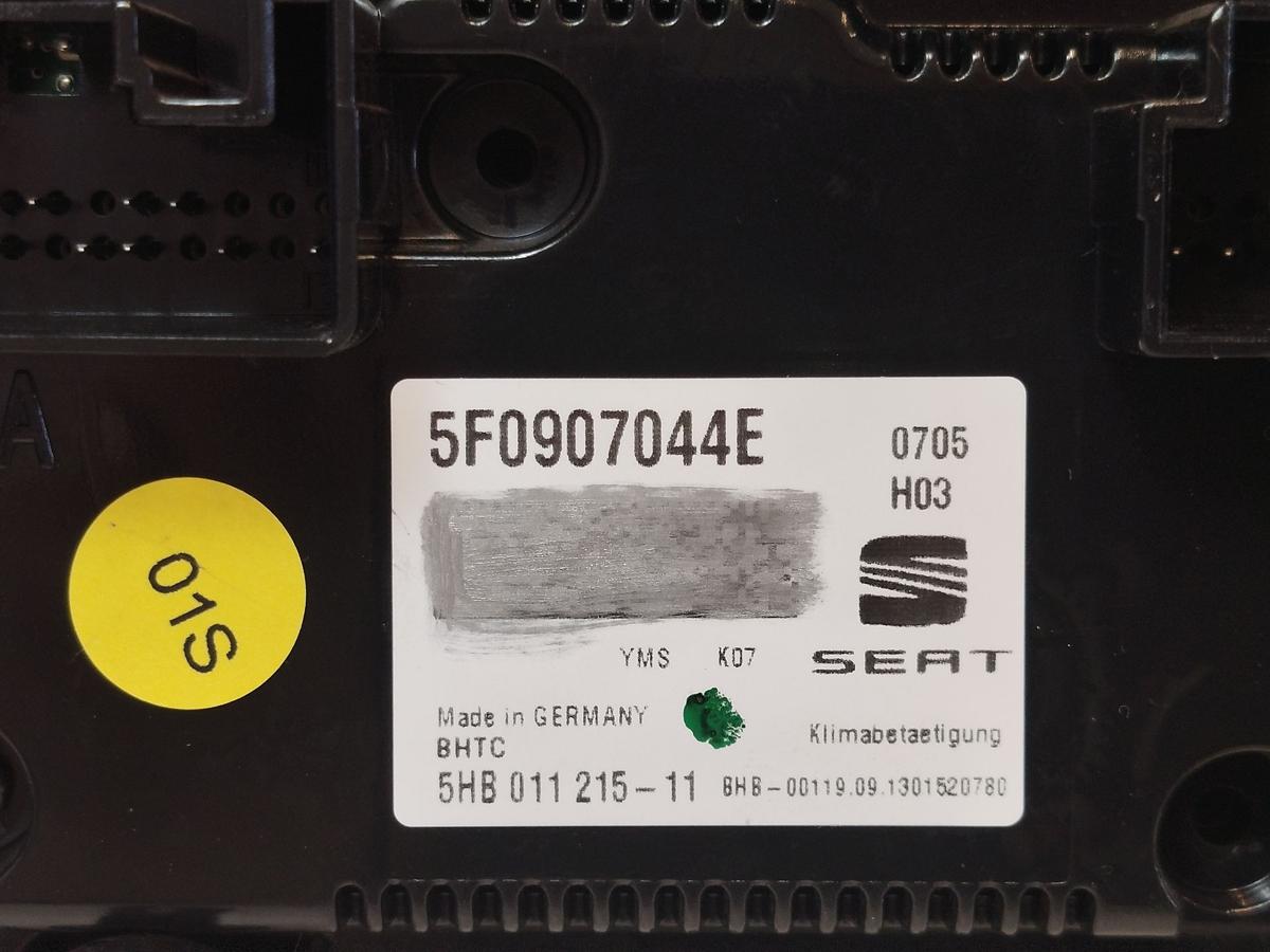 Seat Leon 5F Klimabedienteil Heizungsregulierung Klimaautomatik OEM