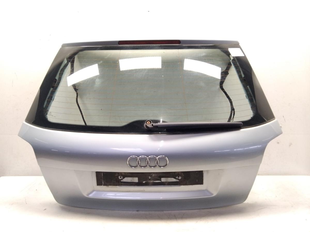 Audi A3 8P Heckklappe 3-türig kristallblaumetallic LY7R inkl. Scheibe BJ2003
