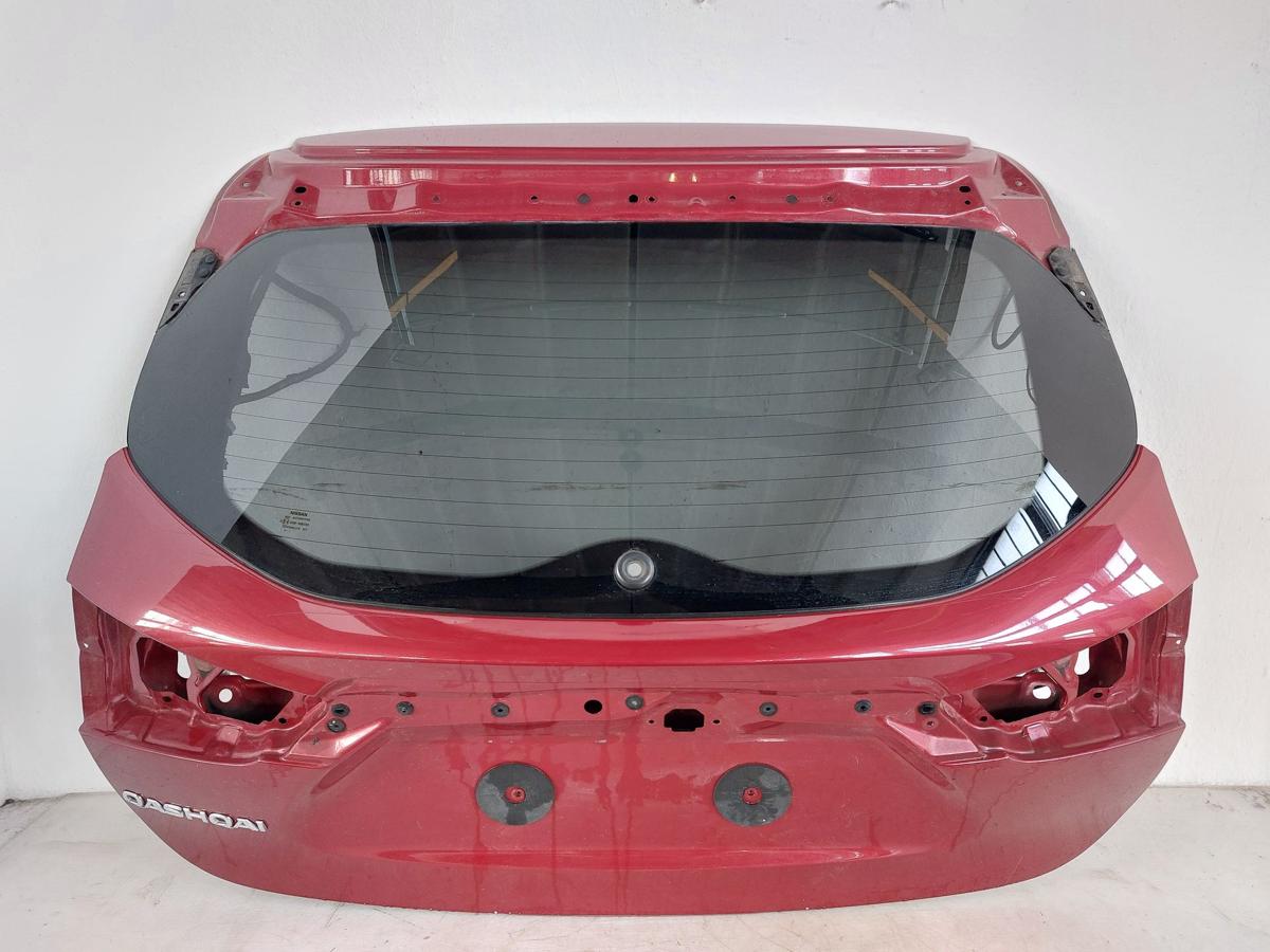 Nissan Qashqai J11 Heckklappe mit Heckscheibe im Rohbau NAJ Magnetic Red