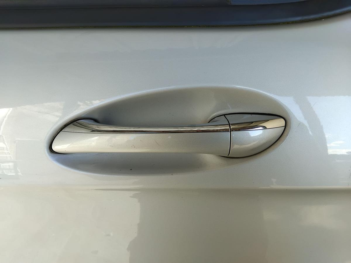 Mercedes A-Klasse W169 Tür hinten links 761 polarsilbermetallic BJ2005