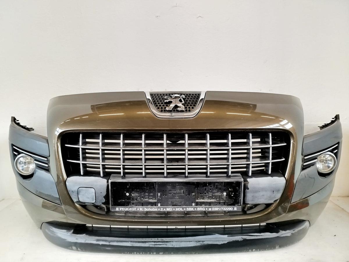 Peugeot 3008 I Typ 0U Stoßfänger vorn Stoßstange Frontschürze KDK Hickory Braun Peugeot 3008 I Typ 0U Stoßfänger vorn Stoßstange Frontschürze KDK Hickory Braun