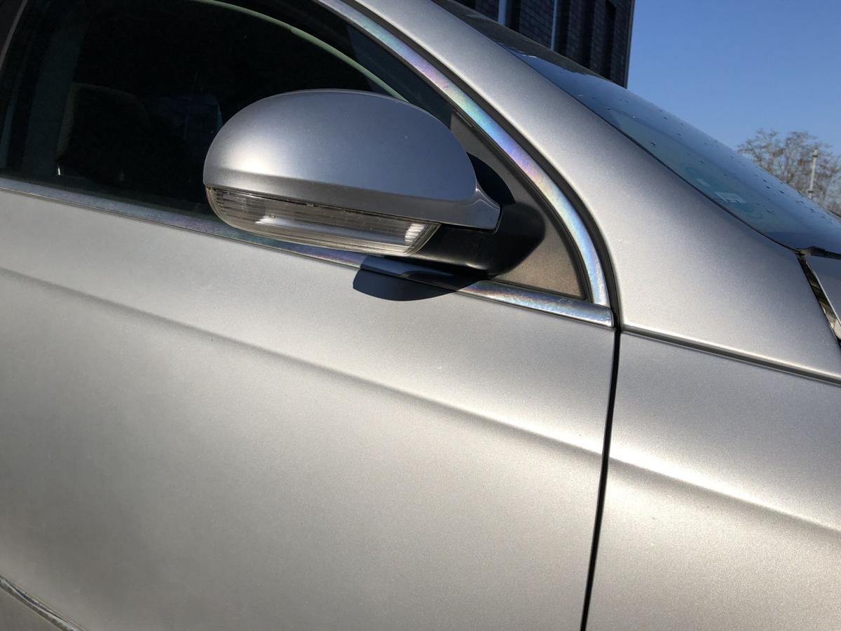 VW Passat 3C B6 T&uuml;r vorn rechts Beifahrert&uuml;r im Rohbau LA7W Reflexsilber Met