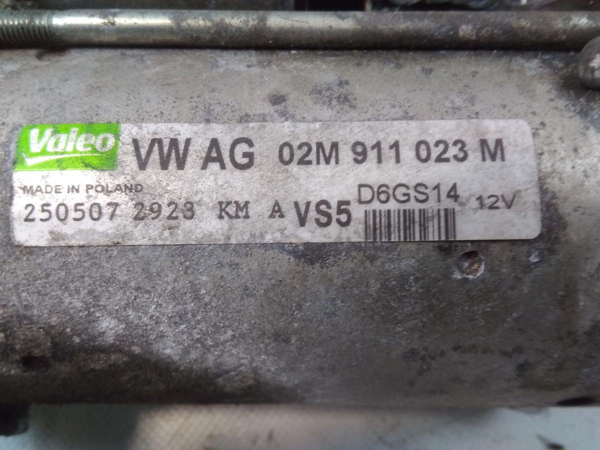 Audi A3 8P original Anlasser Starter 02M911023M D6GS14 1.6 75kw BSE BJ2007