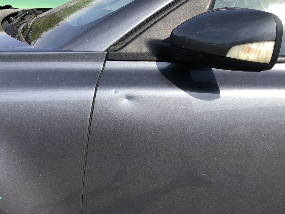 Volvo V50 Typ M T&uuml;r vorn links Fahrert&uuml;r im Rohbau 45500 Titanium Grey Metallic