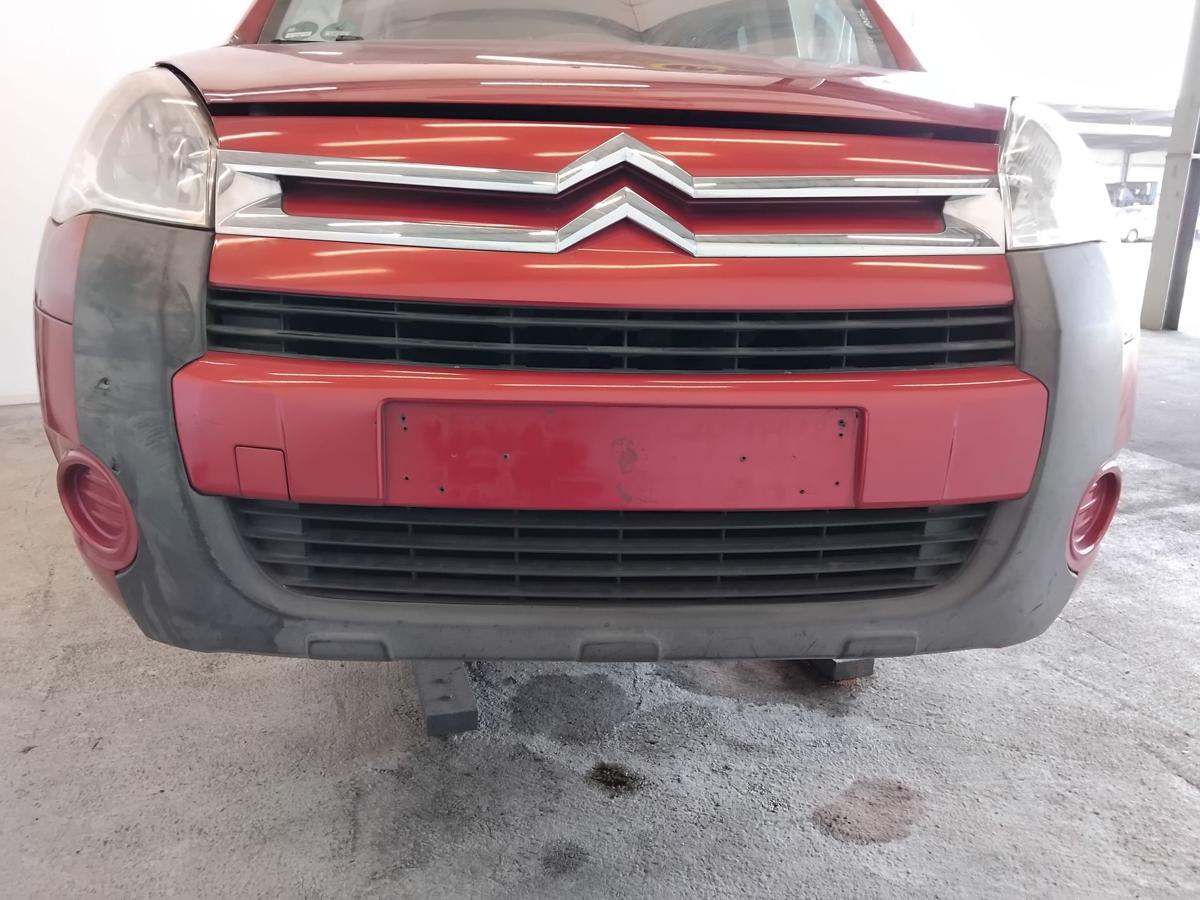 Citroen Berlingo 2 original Sto&szlig;stange Sto&szlig;f&auml;nger vorn EKQ luziferrot BJ2010