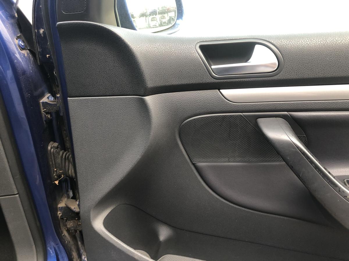 VW Golf 5 V 1K T&uuml;rverkleidung vorn rechts T&uuml;rpappe 3 trg Leder Innenverkleidung