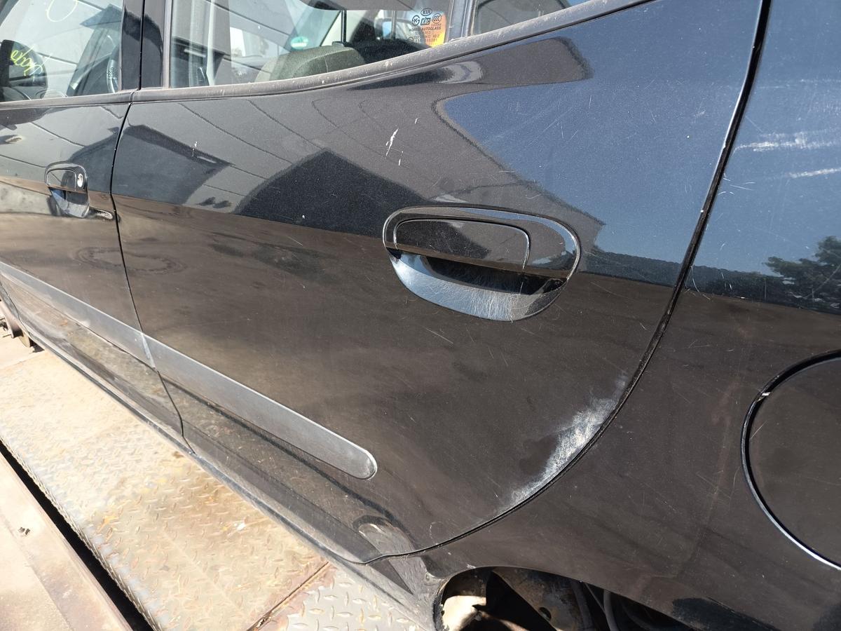 Kia Picanto BA original T&uuml;r hinten links Galaxy Black Baujahr 2009