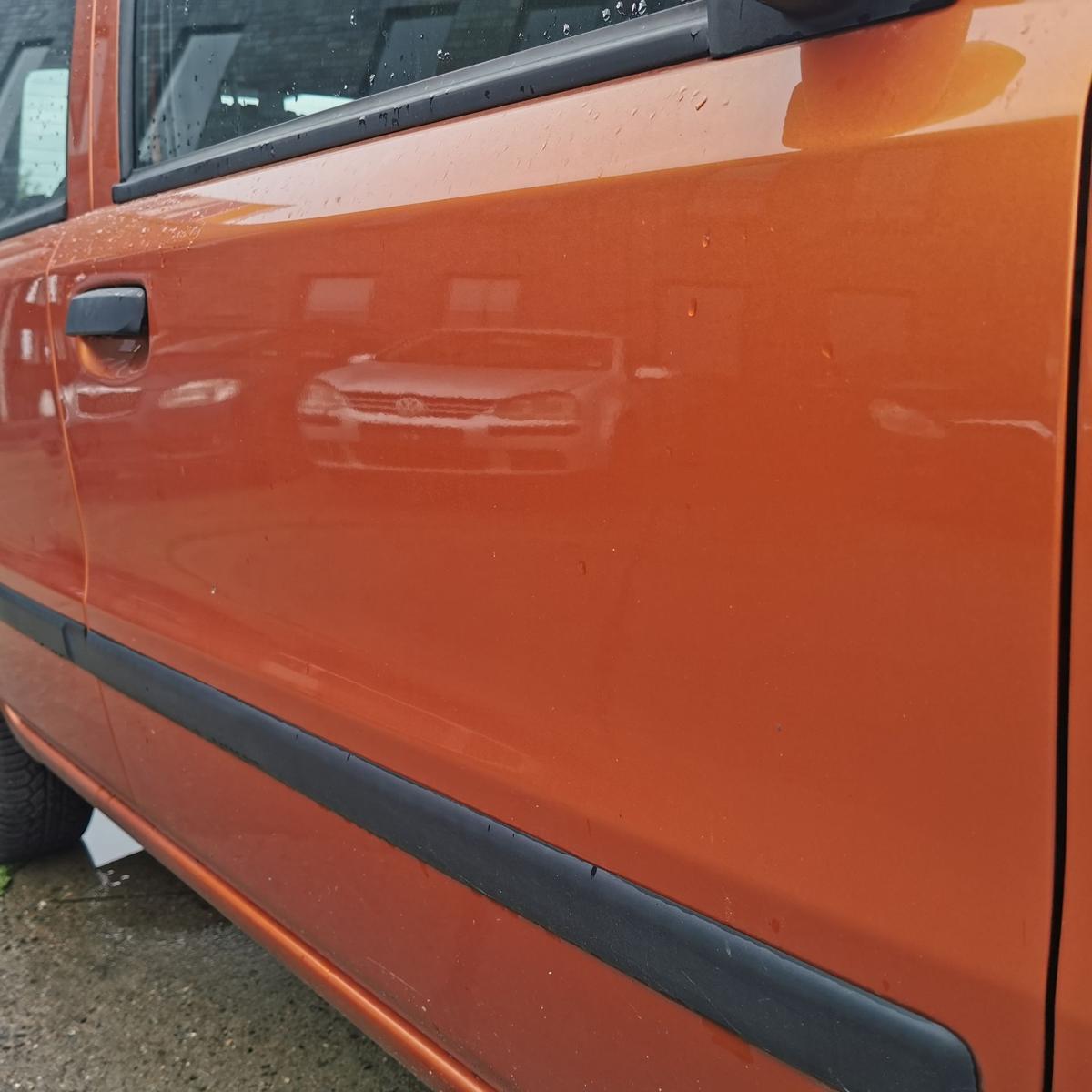 Fiat Panda 169 Beifahrertür Tür Autotür Rohbau vorn rechts 505 Arancio New Batik