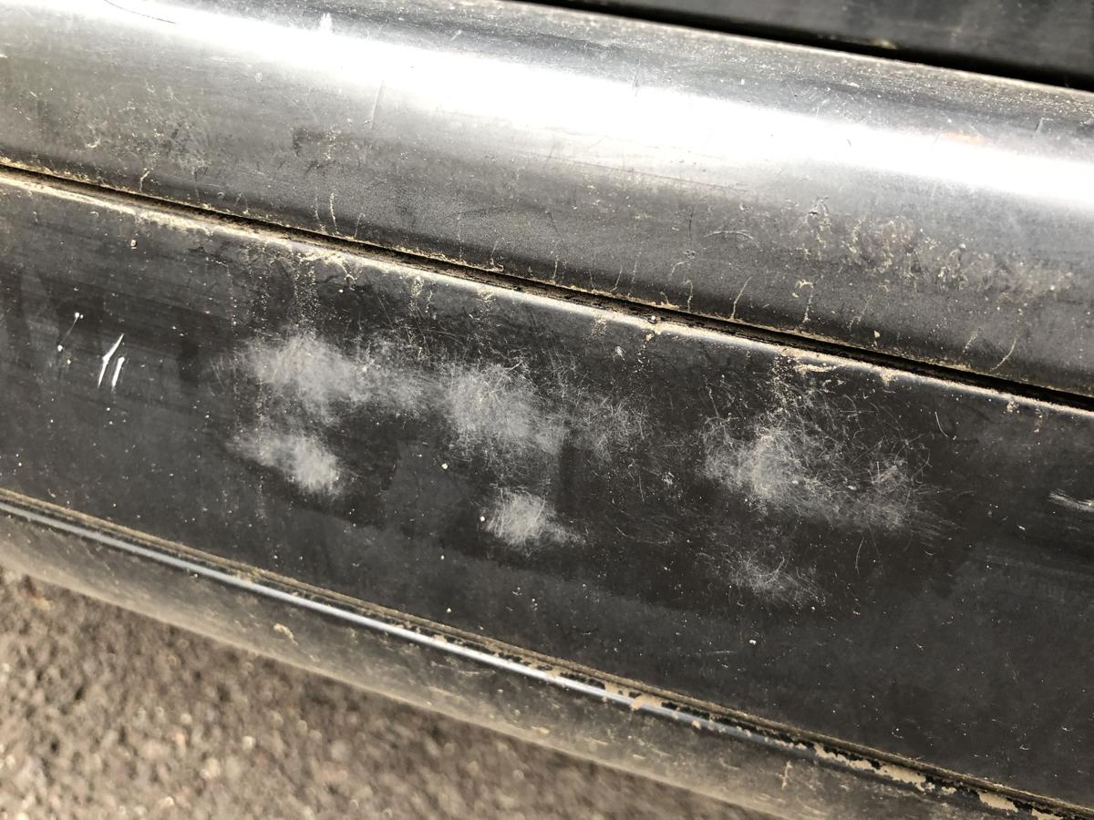 Peugeot 307 SW 3E 3H Sto&szlig;f&auml;nger hinten Hecksch&uuml;rze Kombi ohne PDC EXL schwarz