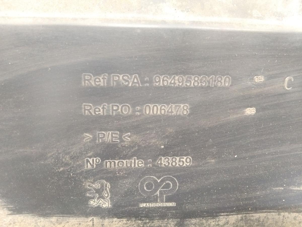 Peugeot 207 SW original Plastikträger Verstärkung Stoßfänger vorn unten Bj.2007