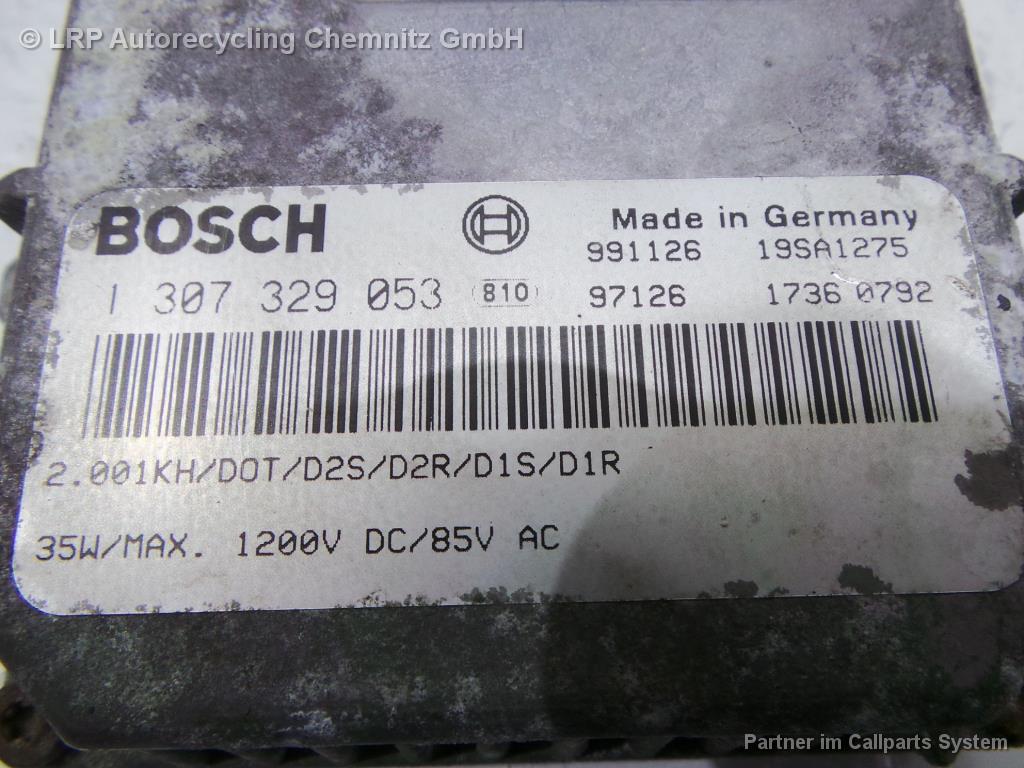 Opel Vectra (B) BJ 2000 Vorschaltgerät Steuergerät Xenon 1307329053 Bosch