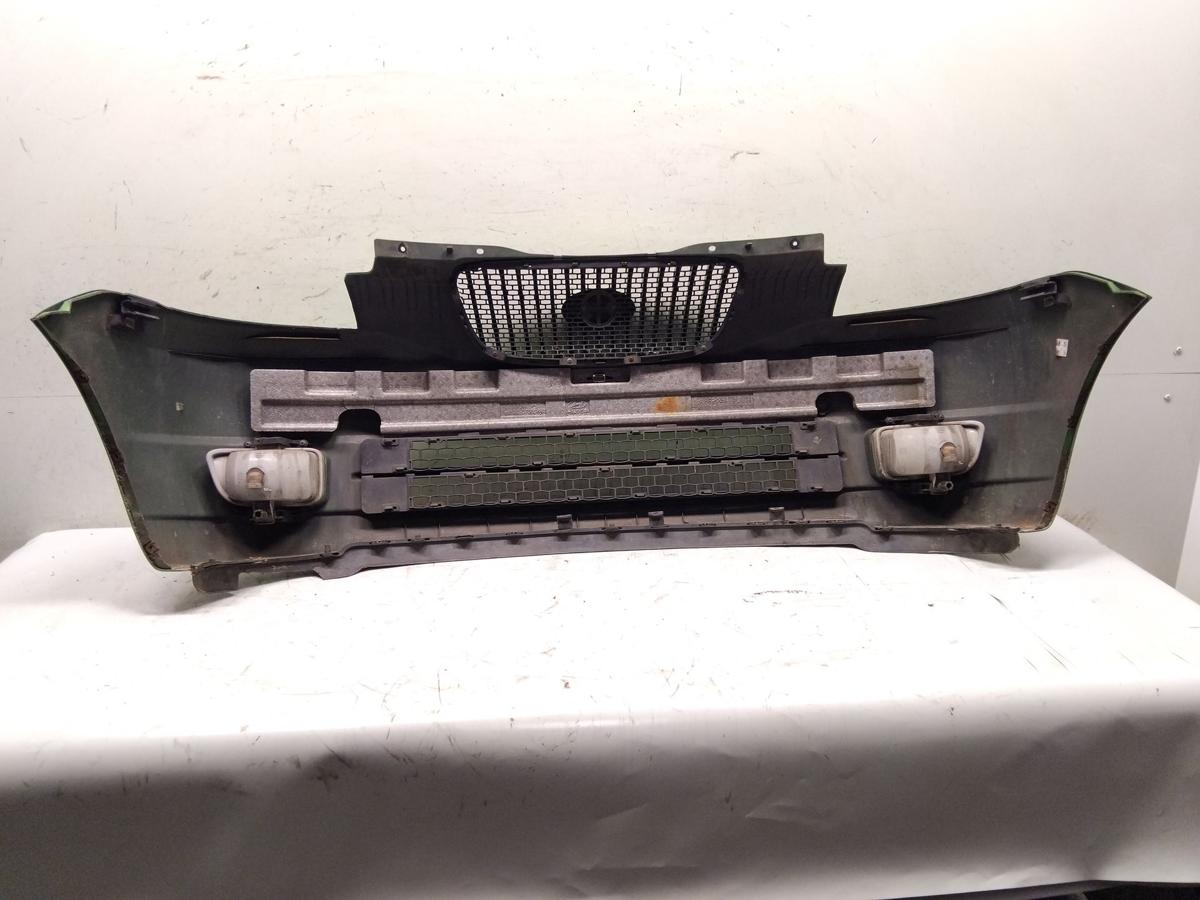 Kia Picanto 1 BA orig Sto&szlig;f&auml;nger Sto&szlig;stange vorn M5 Sambagr&uuml;n Metallic BJ2004