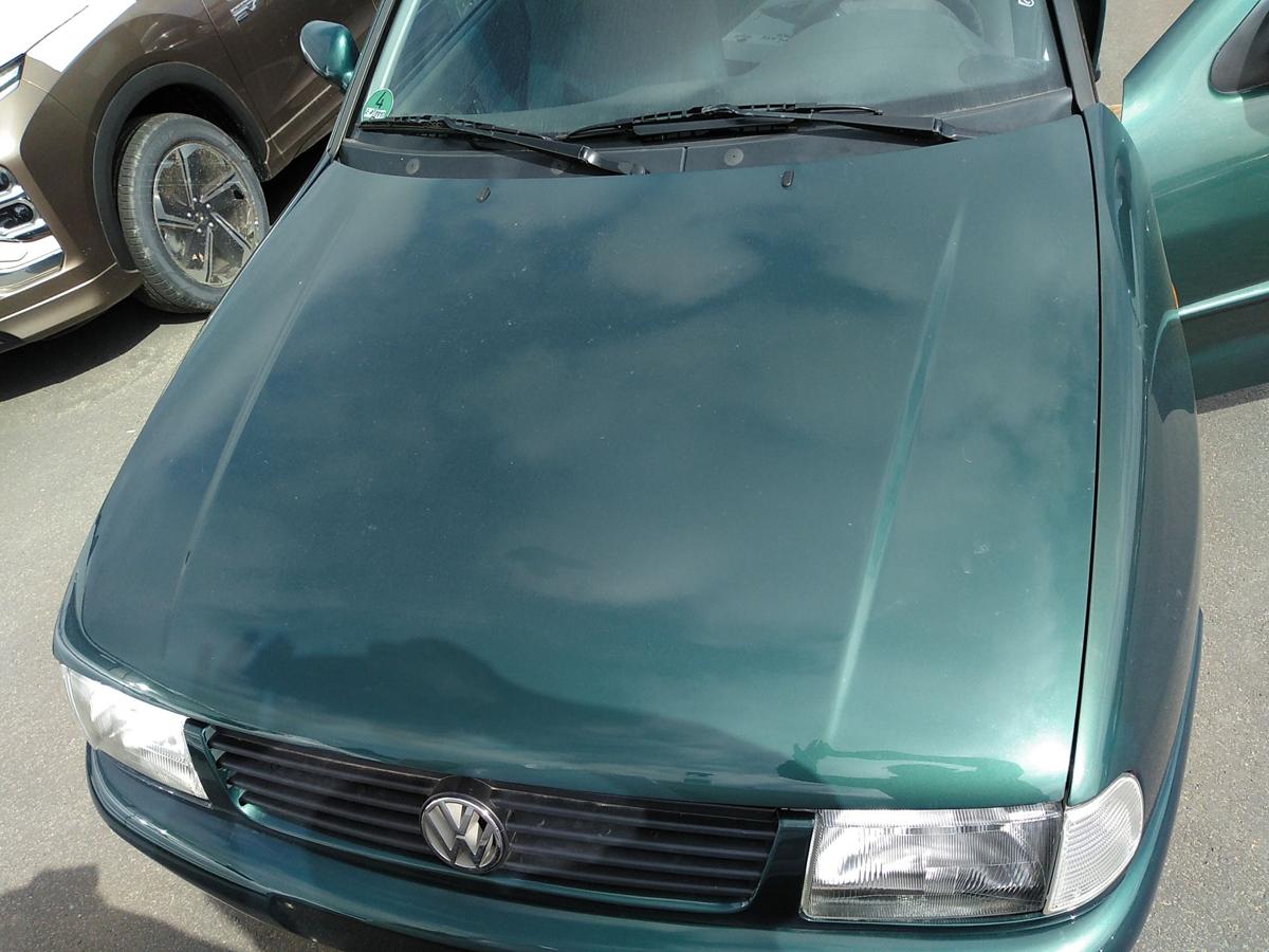 VW Polo Classic & Variant 6K original Motorhaube yuccagr&uuml;nmetallic LS6T Bj.1997