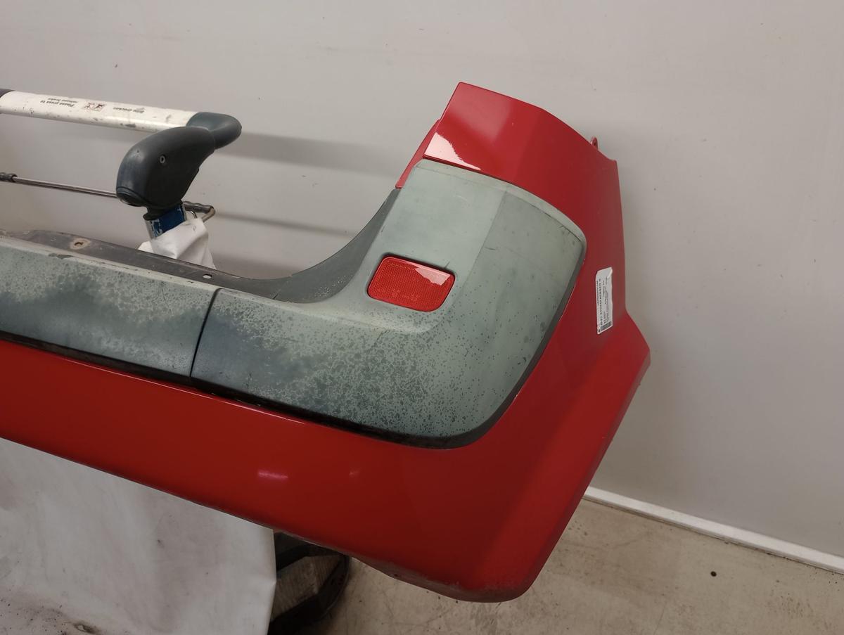 Renault Scenic II original Stoßstange Fänger hinten/Heck 727 Spanischrot Bj 2005